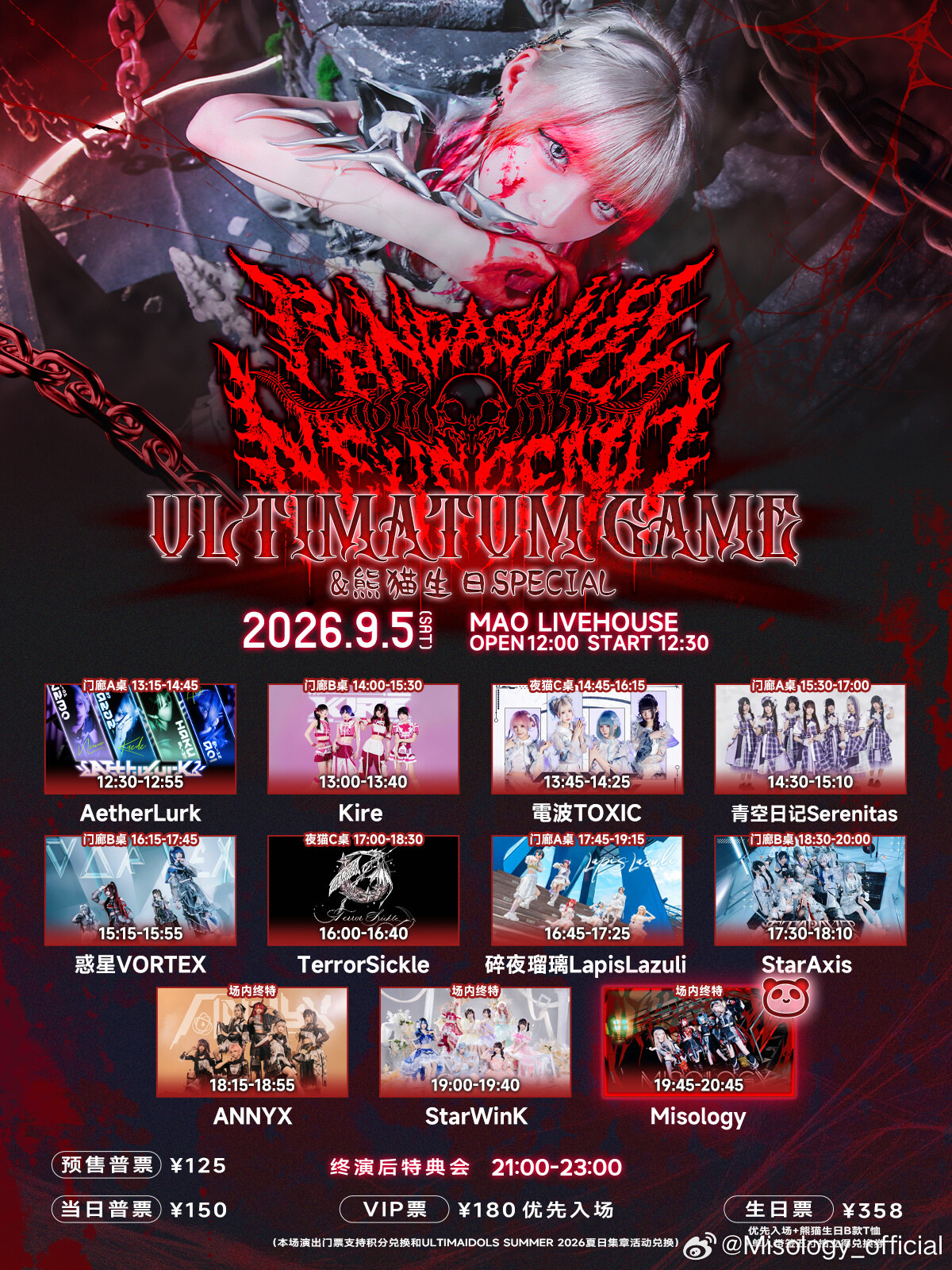 ULTIMATUM GAME & 熊猫生日Special ~Panda Skull Squirt's Never End~图片 1